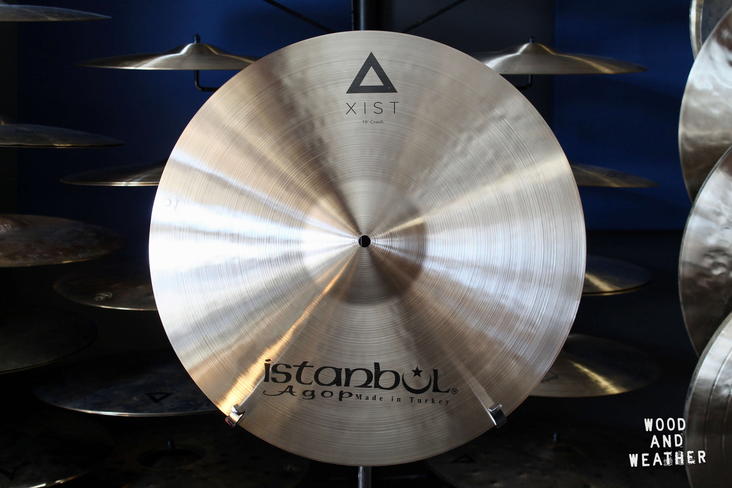 Istanbul Agop 19" Xist Natural Crash Cymbal 1605g
