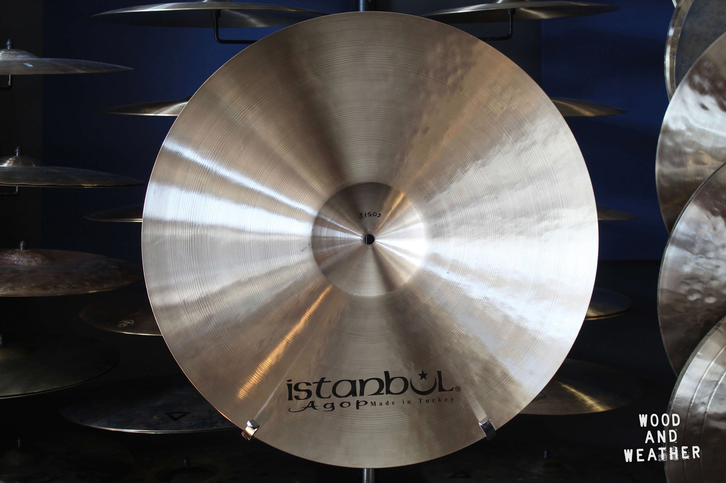Istanbul Agop 22" Xist Natural Ride Cymbal 3150g