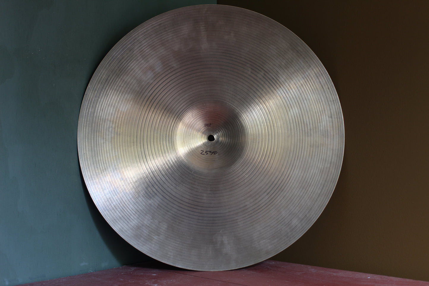 1960s A Zildjian 20" Ride Cymbal 2540g