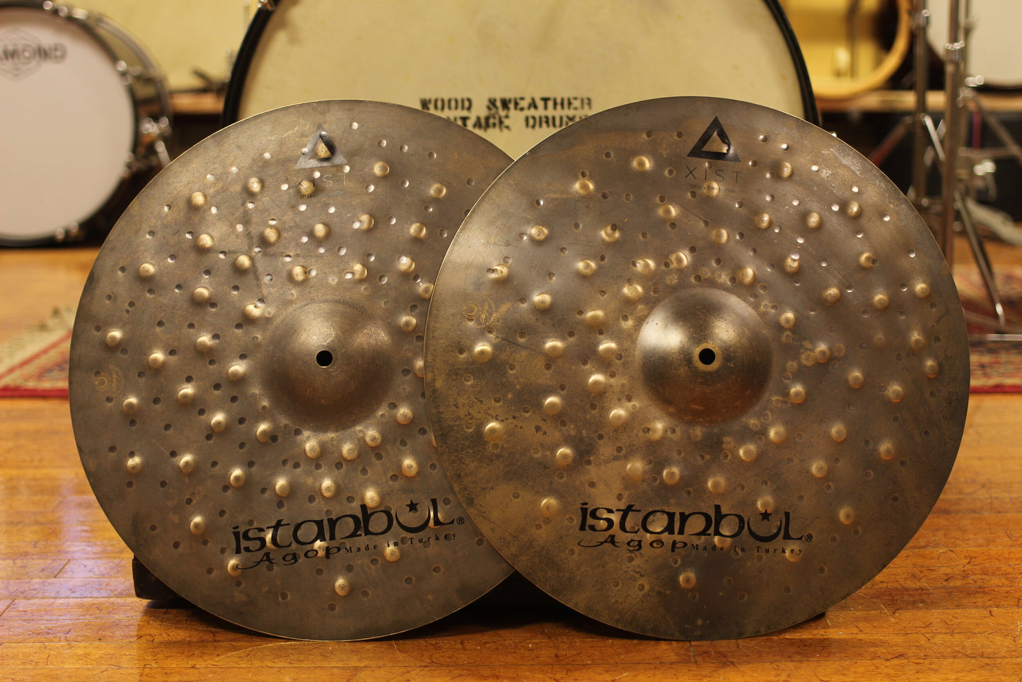 Istanbul Agop 17" Dry Dark Hi Hat Cymbals 1120g/1460g