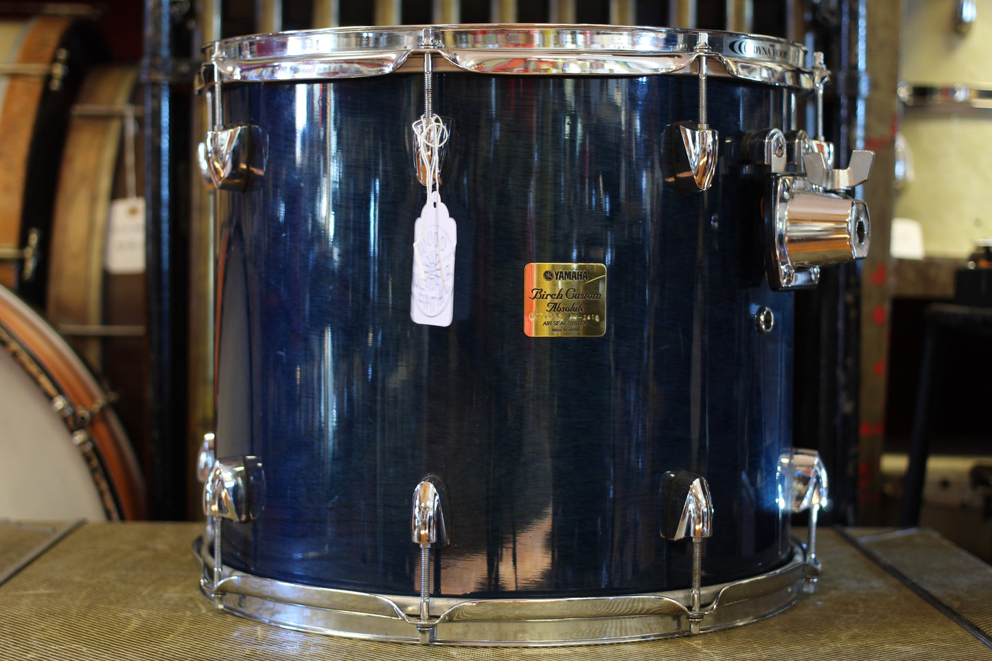 Yamaha 13"x15" Birch Custom Absolute in Sea Blue Lacquer