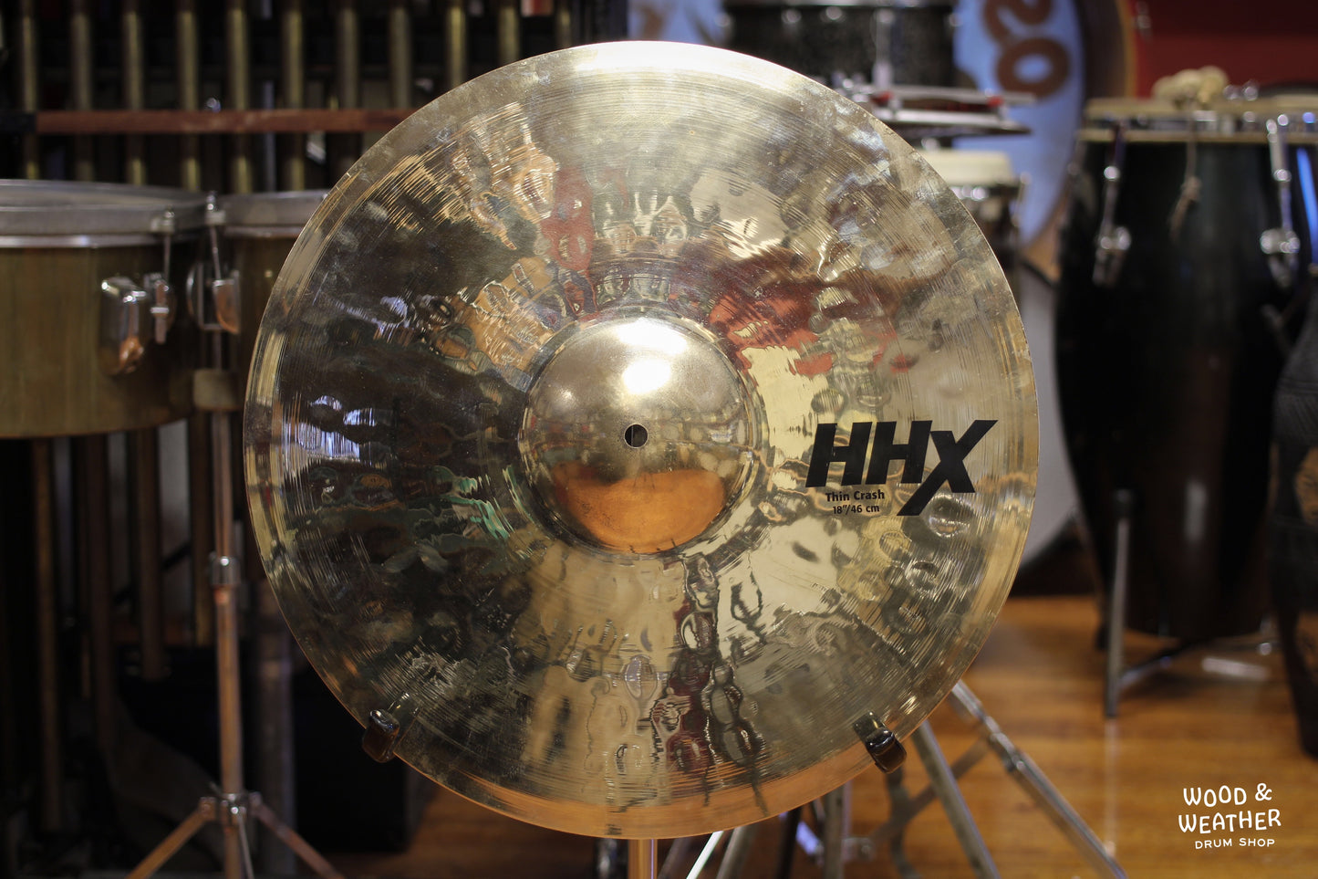 Used Sabian 18" HHX Thin Crash Cymbal 1275g