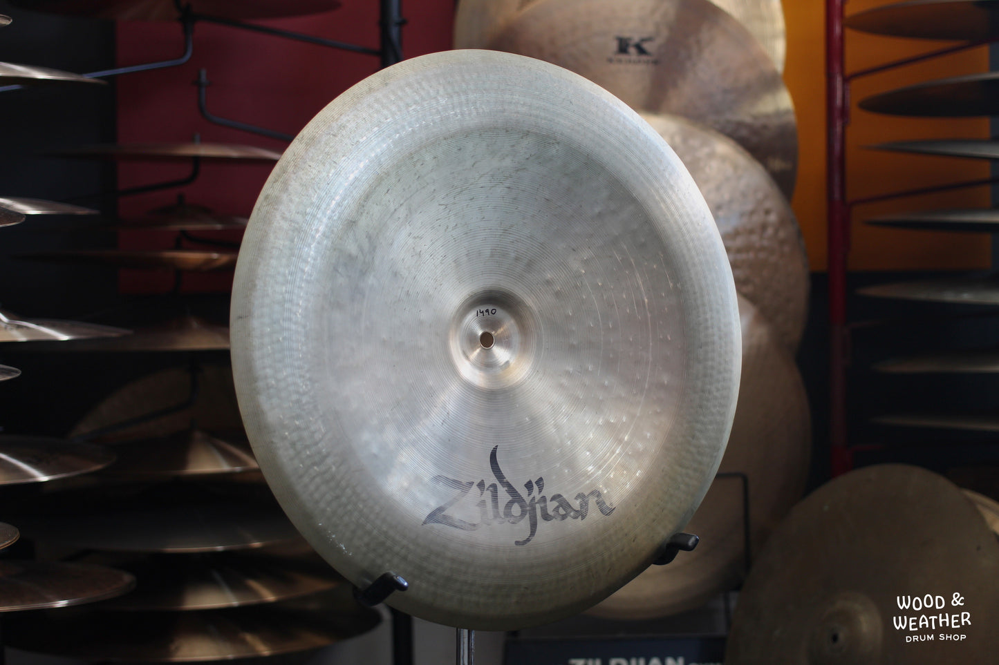 Used Zildjian 19" K Custom Dark China Cymbal 1490g
