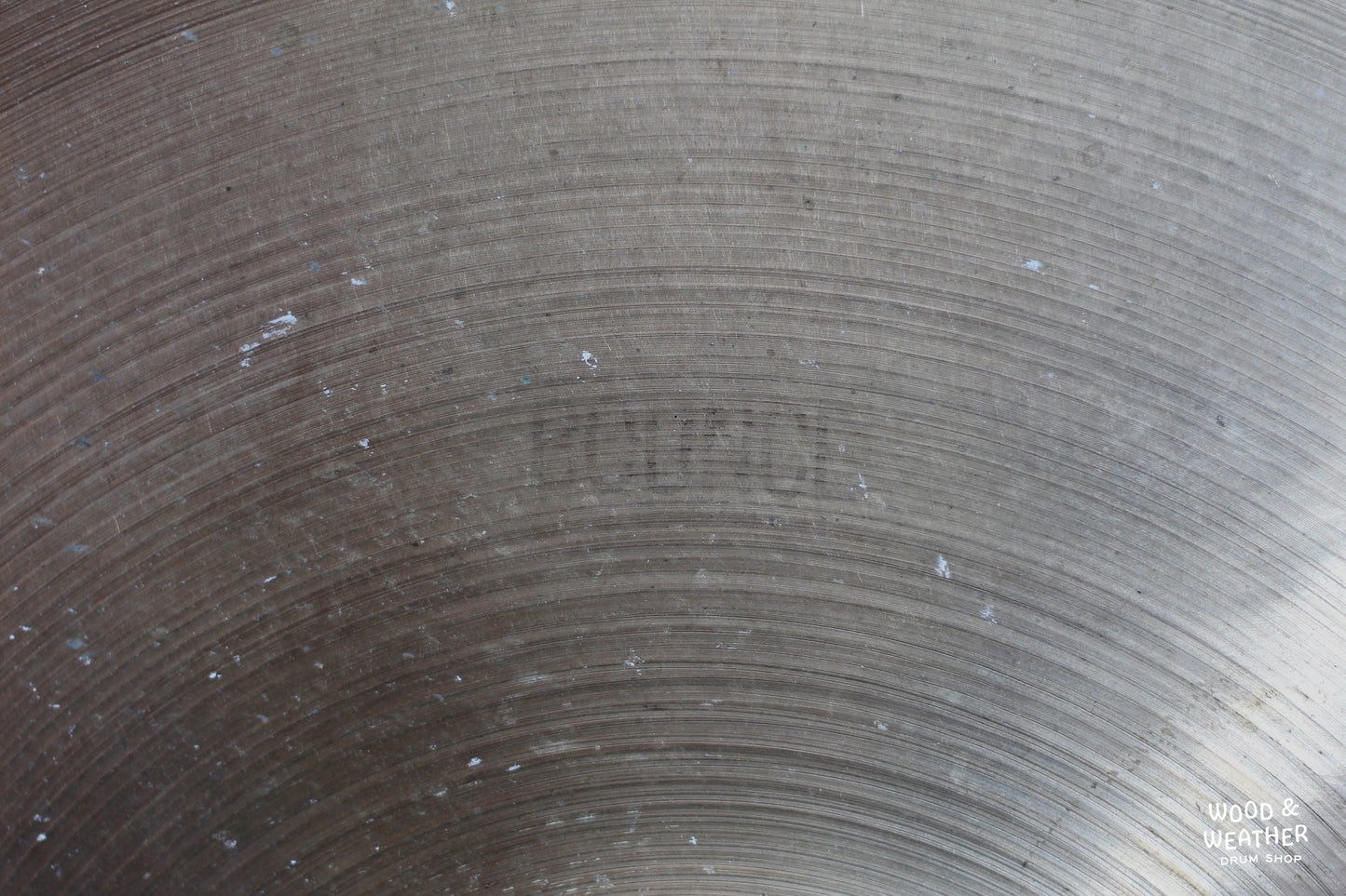 1950s A. Zildjian 20" Small Stamp Bounce Ride Cymbal 1625g