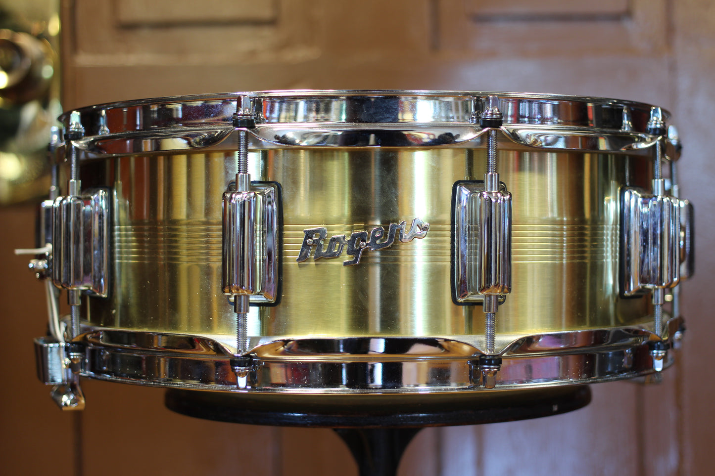 '21 Rogers 5"x14" Brass Dynasonic Snare Drum