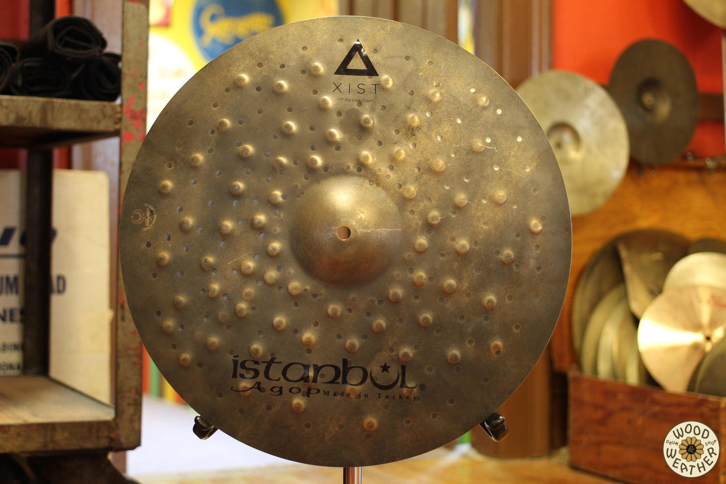 Istanbul Agop 17" Xist Dry Dark Crash Cymbal 1140g