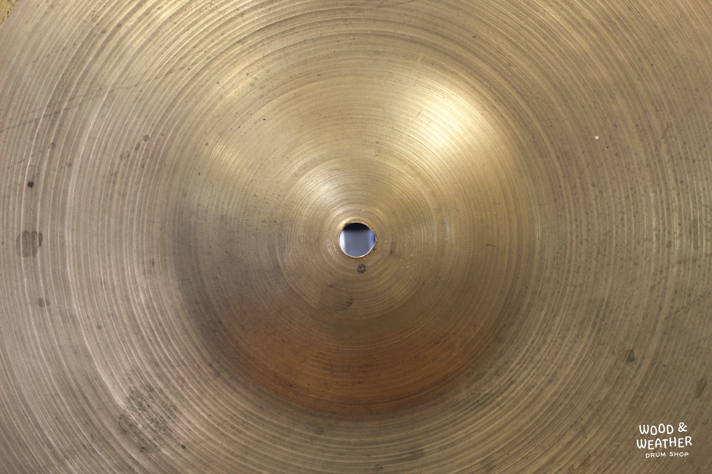 1946-53 A. Zildjian 24" "Trans Stamp" Ride Cymbal 3901g