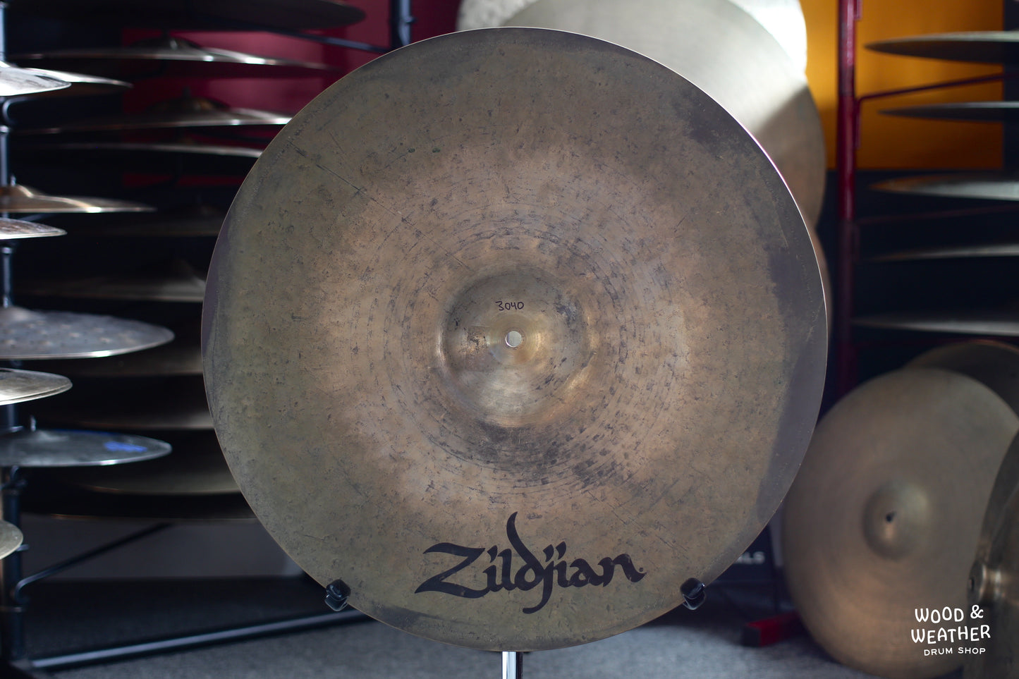 2006 Zildjian 20" K Custom Dry Ride Cymbal 3040g
