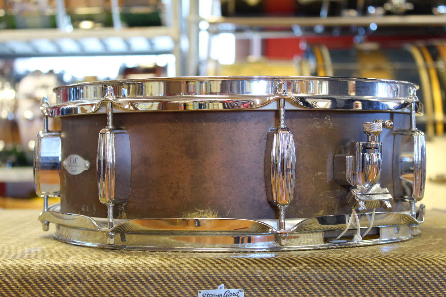 C&C Drum Company 5"x14" Dirty Copper over Steel