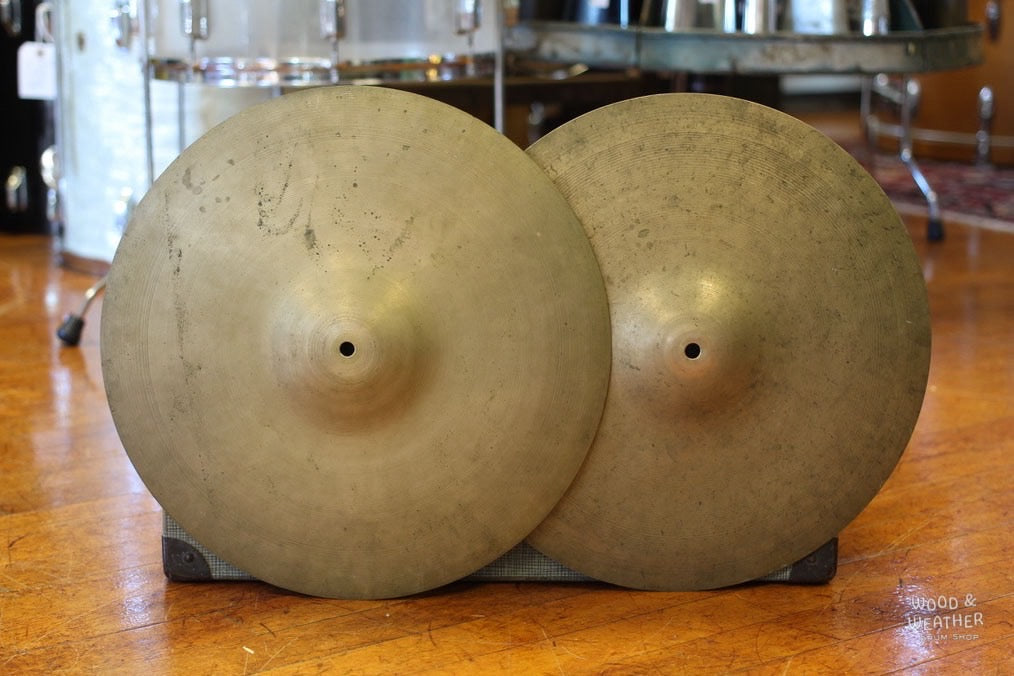 1950s Vibra 14" Hi-Hat Cymbals 755/795g