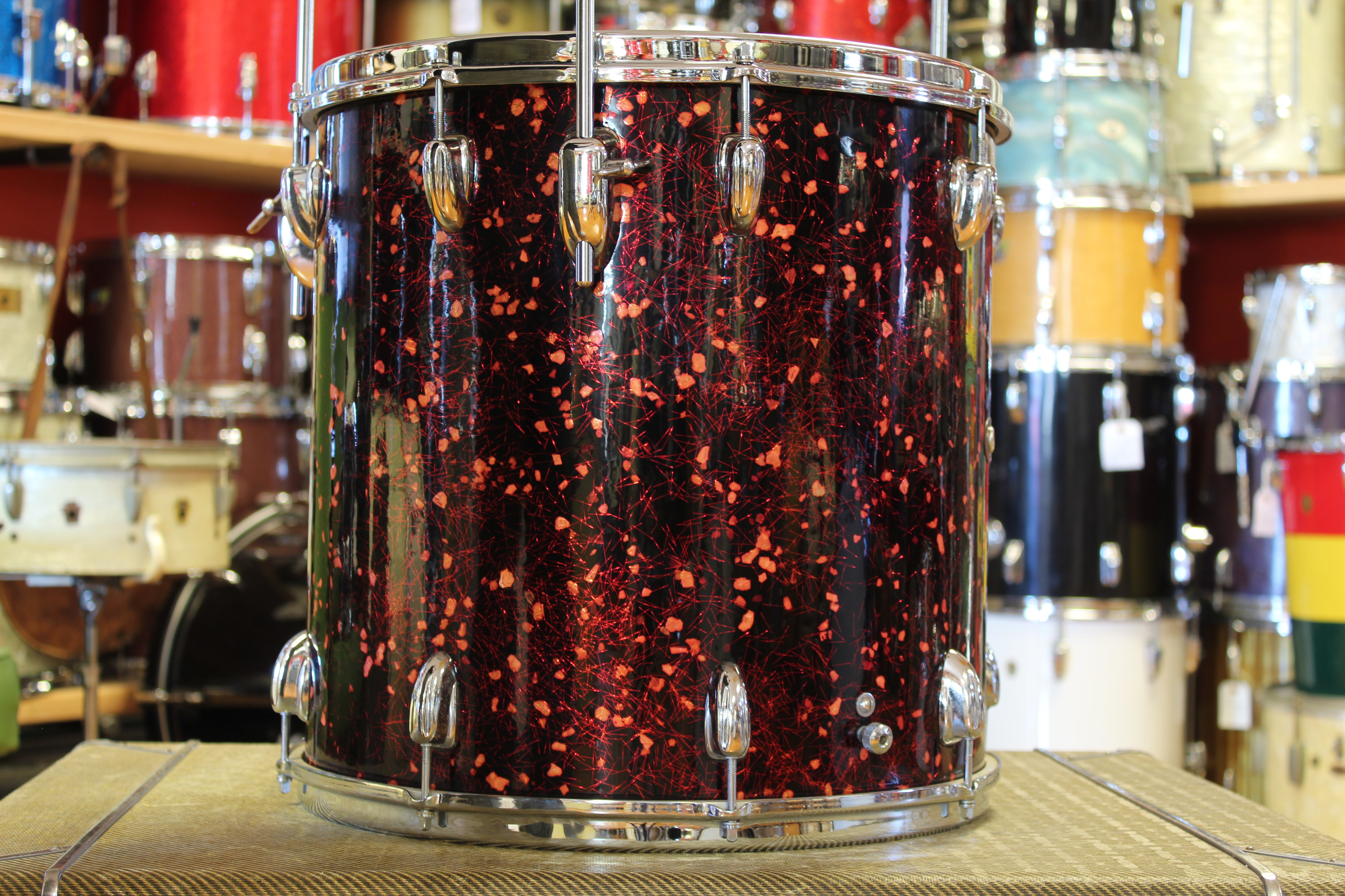 Vintage 60s Slingerland 22BD13TT16FT CapriPearl-