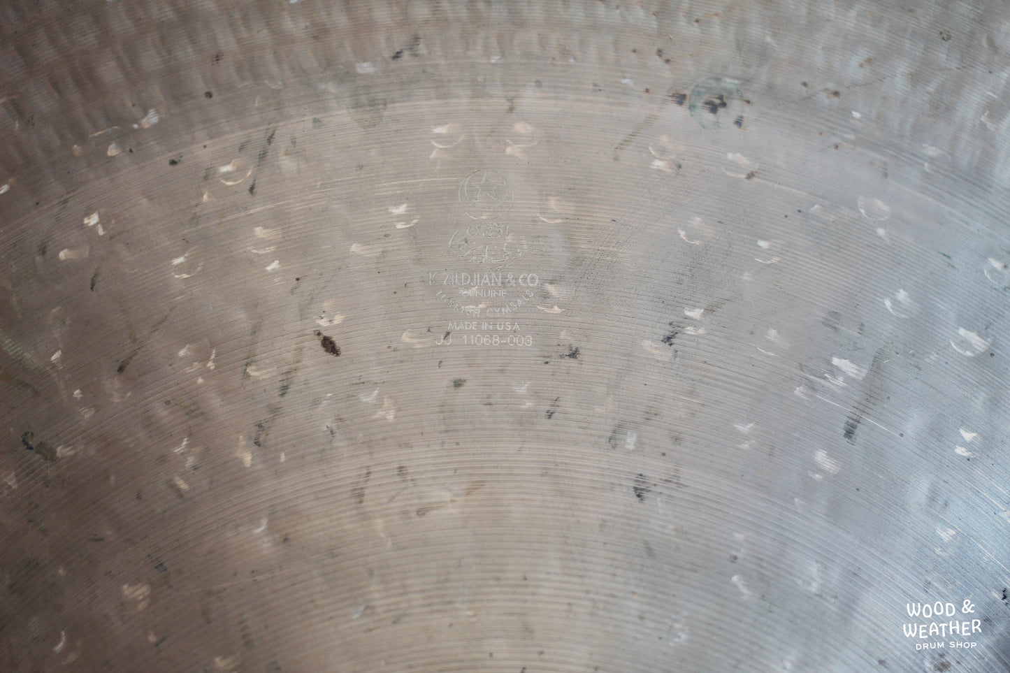 Used Zildjian 19" K Custom Dark China Cymbal 1490g