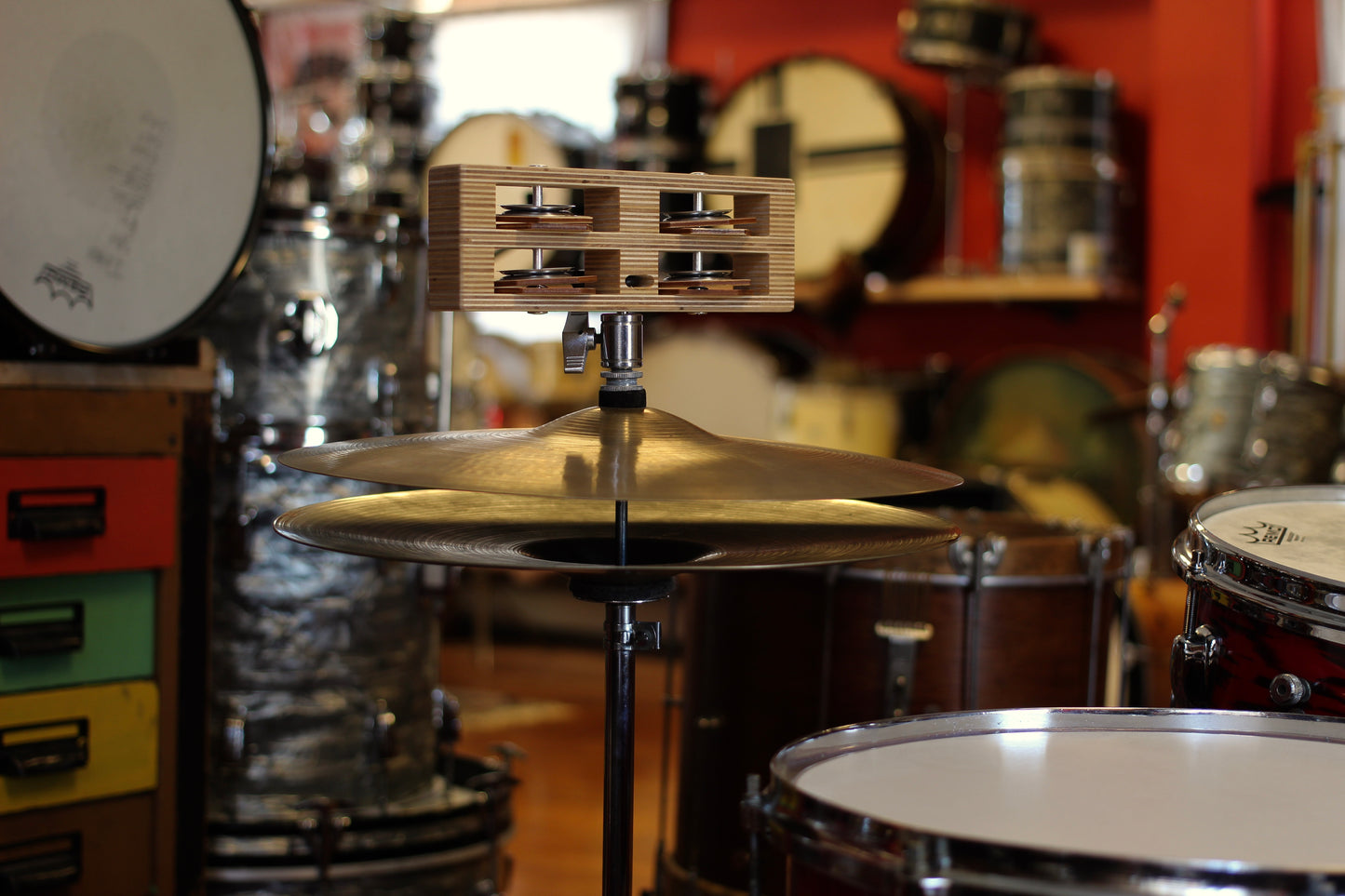 Index Drums - The Hihat Tambourine Ringo Used in the Peter Jackson Documentary “Get Back” (a Tribute)
