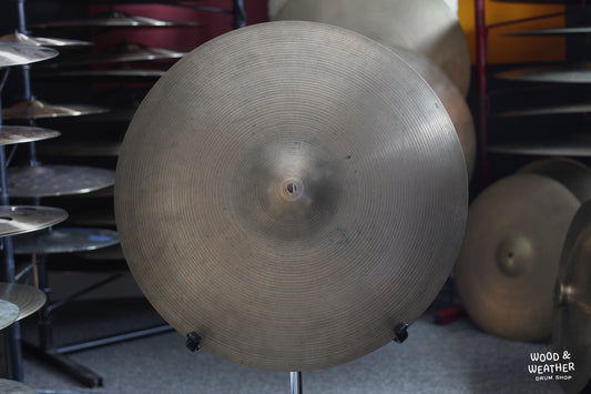 1970s A. Zildjian 20" Ride Cymbal 2540g