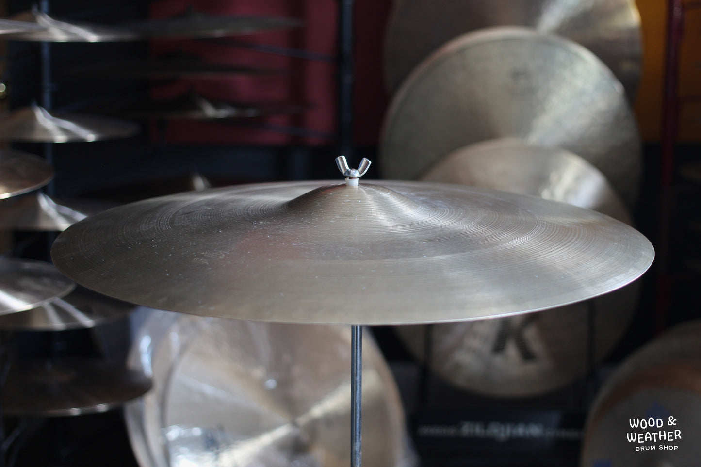 1950s A. Zildjian 20" Small Stamp Bounce Ride Cymbal 1625g