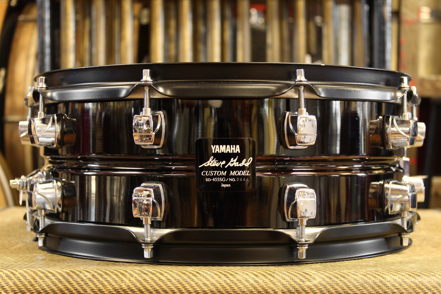 Yamaha 5.5x14 Steve Gadd Signature Snare Drum No. 0444