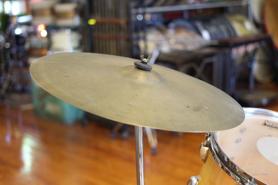 1940/50s A. Zildjian 16" "Trans Stamp" Fast Crash Cymbal 965g