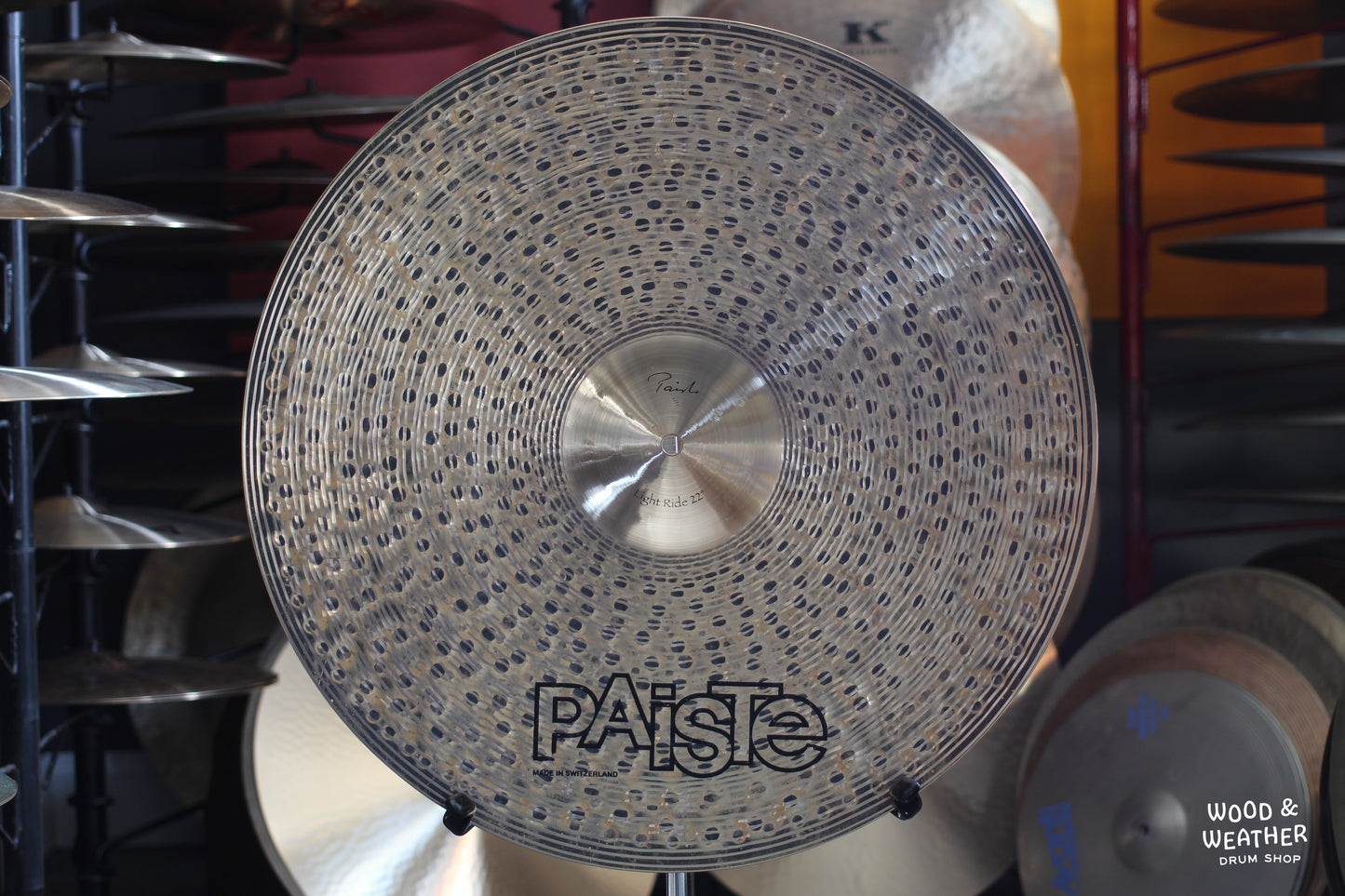 Paiste 22" Signature Traditionals Light Ride Cymbal 2560g