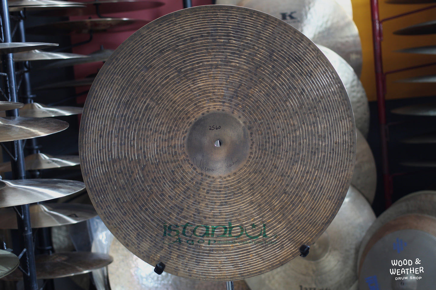Istanbul Agop 22" Signature Medium Ride Cymbal 2560g