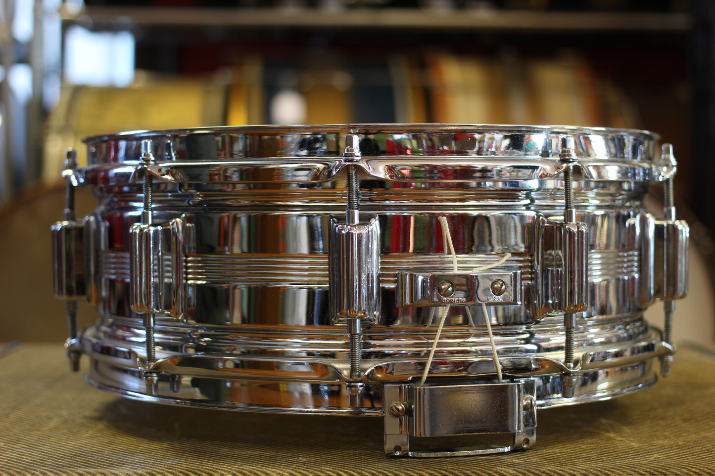 1960's Rogers 5"x14" Dynasonic Snare Drum Serial # 29209