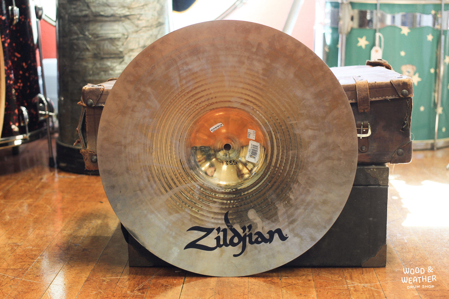 Used Zildjian A Custom 18" Crash Cymbal 1385g