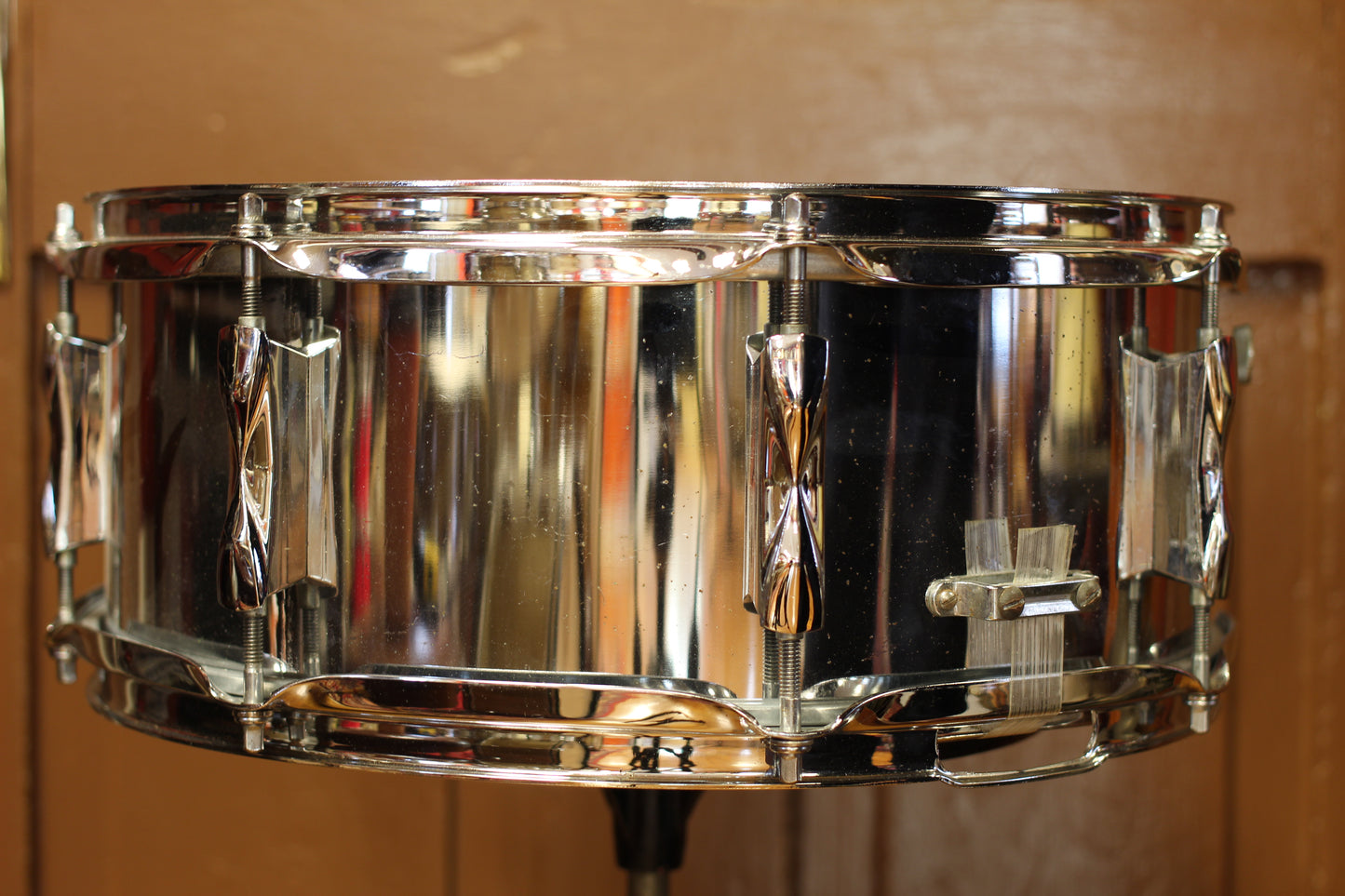 1970's Premier 'Olympic' Snare Drum 5"x14" Chrome over Steel