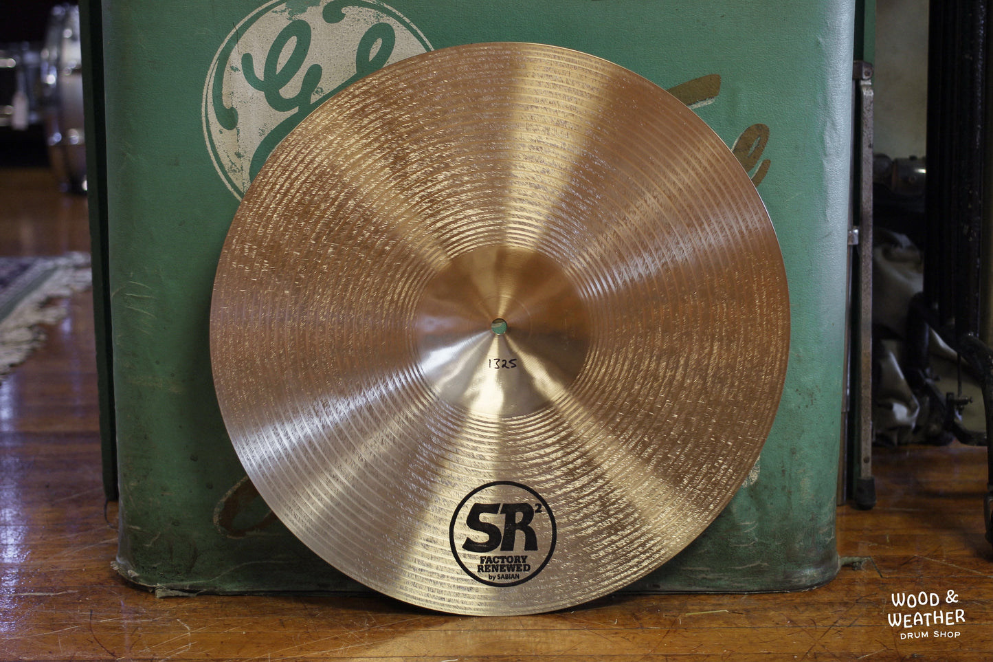 Used Sabian 18" SR2 Thin Crash Cymbal 1325g