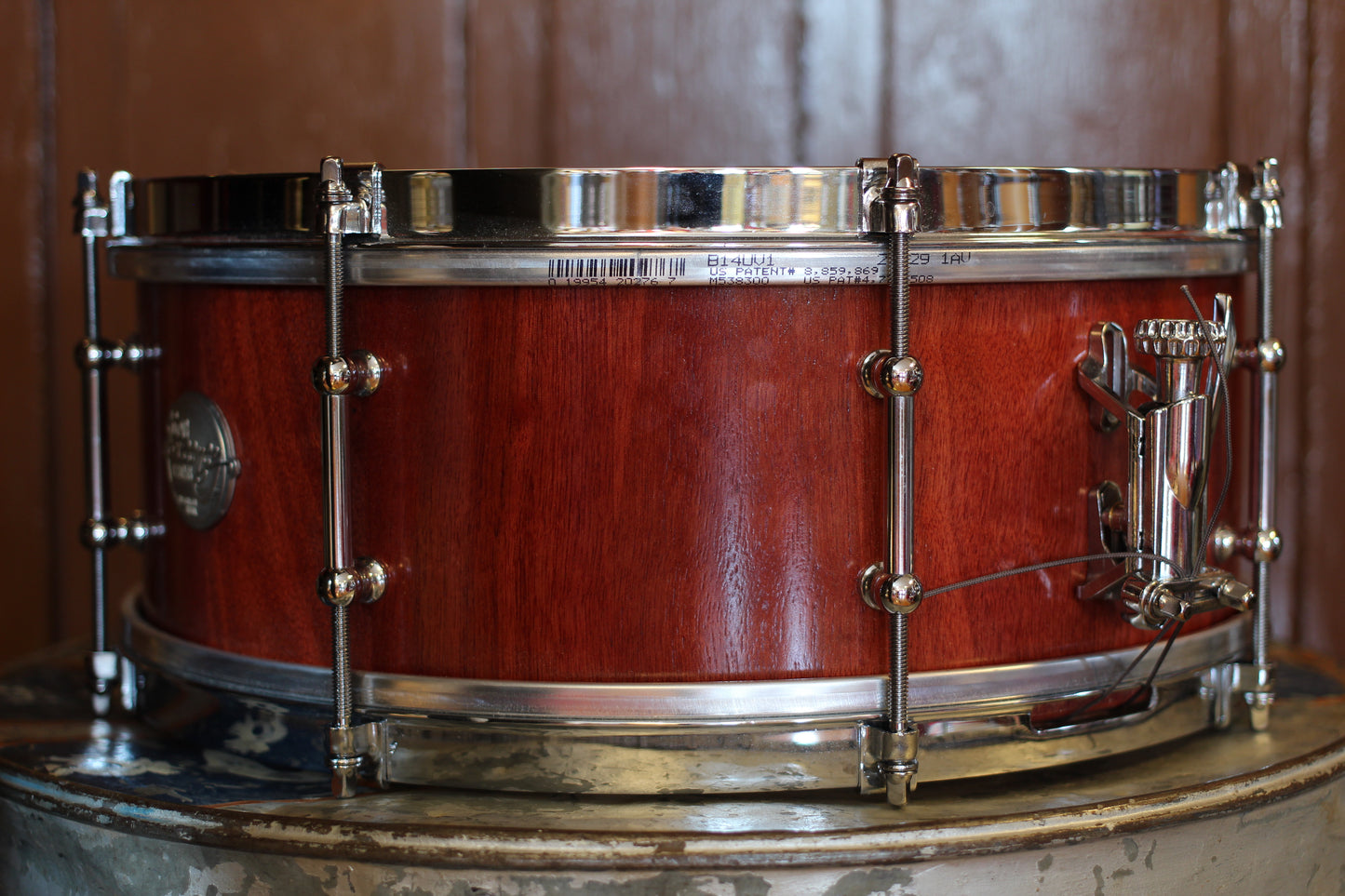Doc Sweeney 5.5"x14" Makore Stave Snare Drum