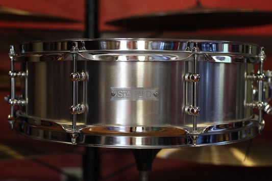 Standard Drum Company 4.5"x14" Rolled Aluminum Snare Drum