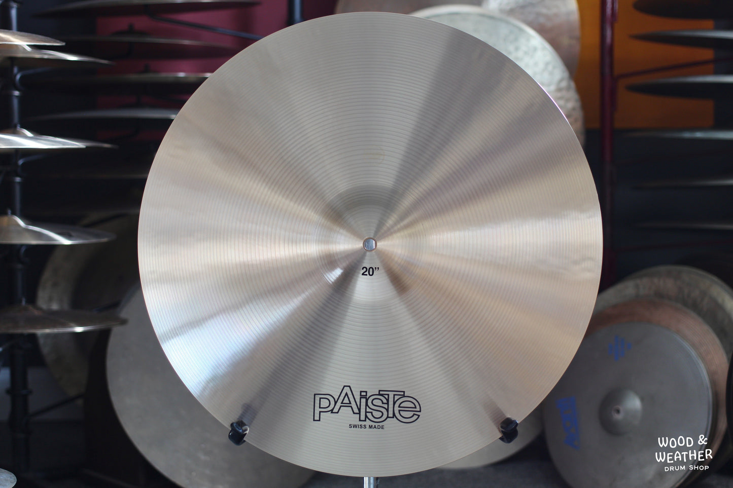 Paiste 20" Formula 602 Classic Thin Crash Cymbal 1890g