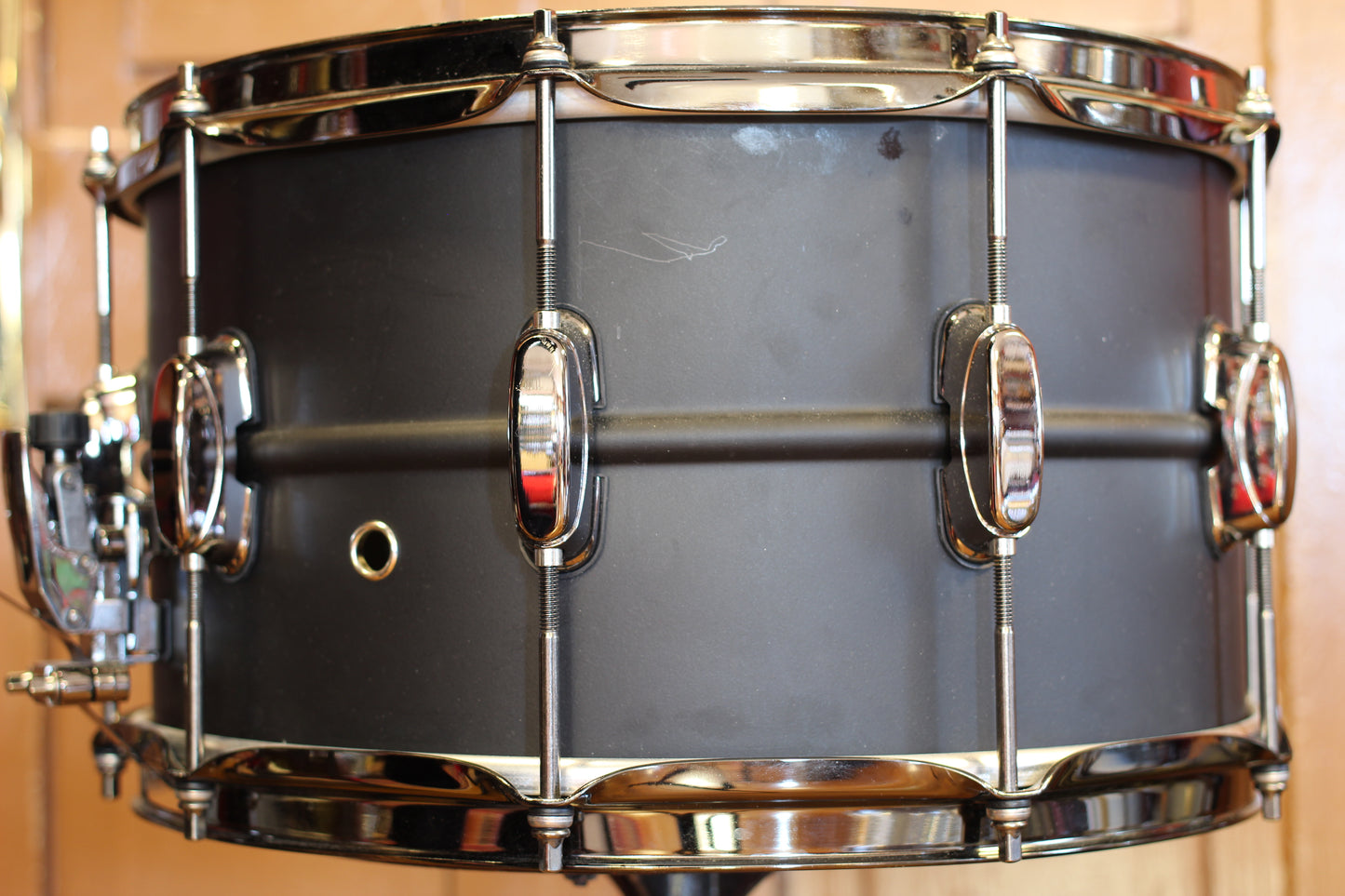 Used Tama SLP Big Black Steel 8"x14" Snare Drum