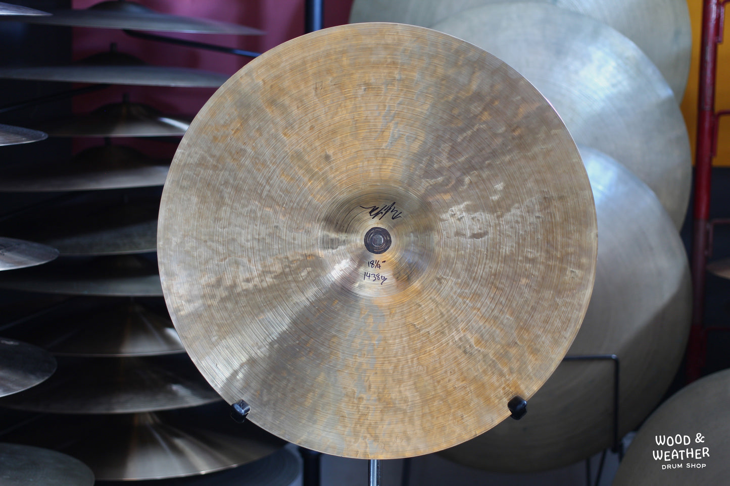 Byrne 18" Prototype Crash Cymbal 1438g