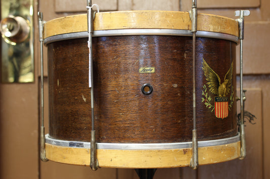 1931 Leedy 8"x14" Parade Snare Drum in Natural Mahogany