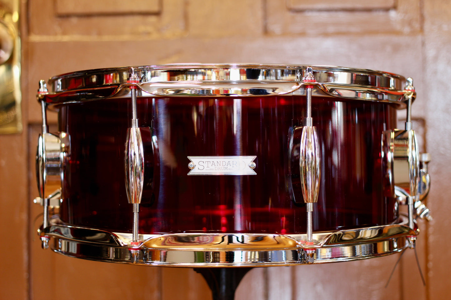 Standard Drum Company 6"x14" Red Acrylic Snare Drum