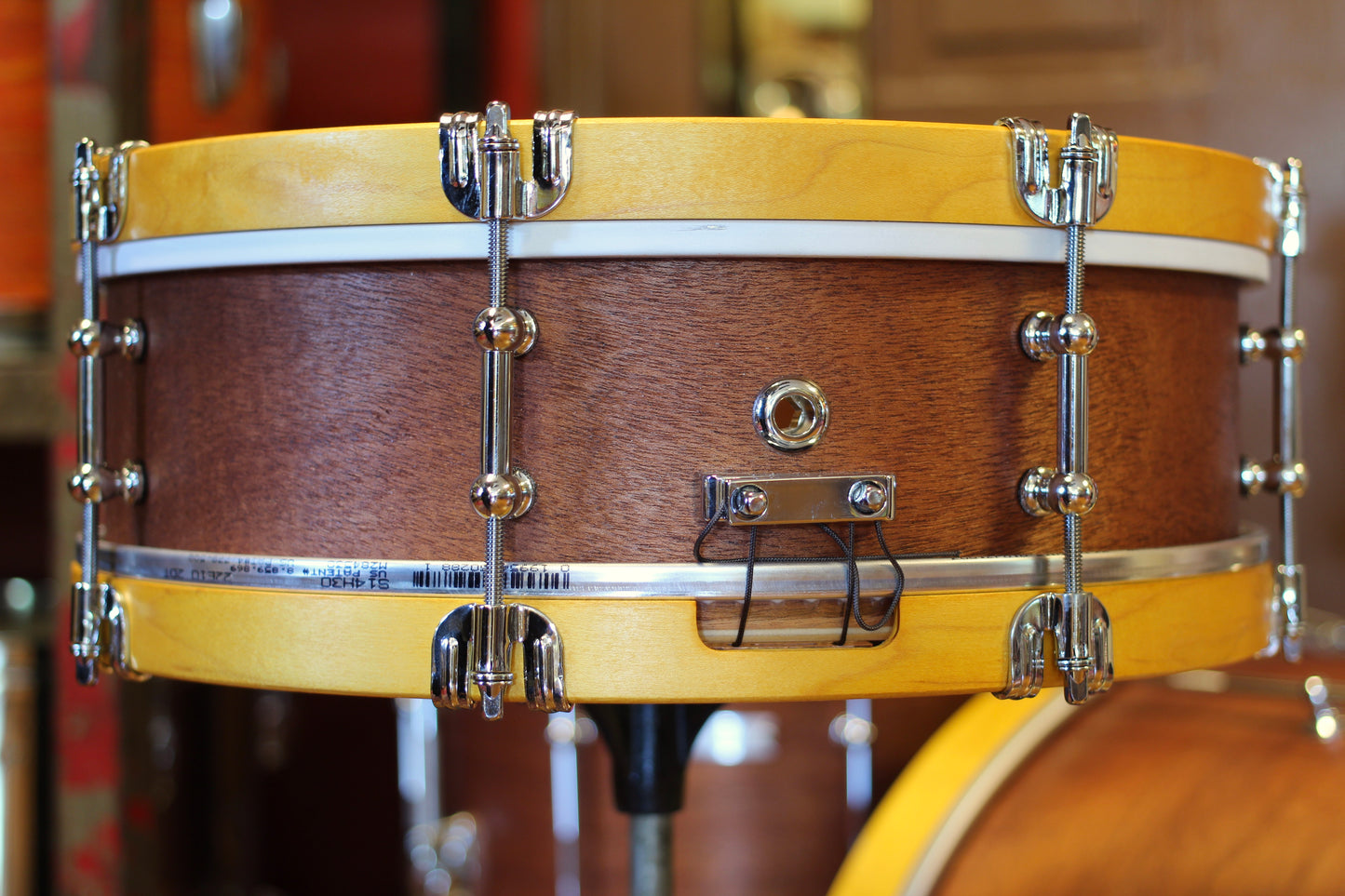 Standard Drum Company 4.5"x14" Vintage Mahogany Snare Drum
