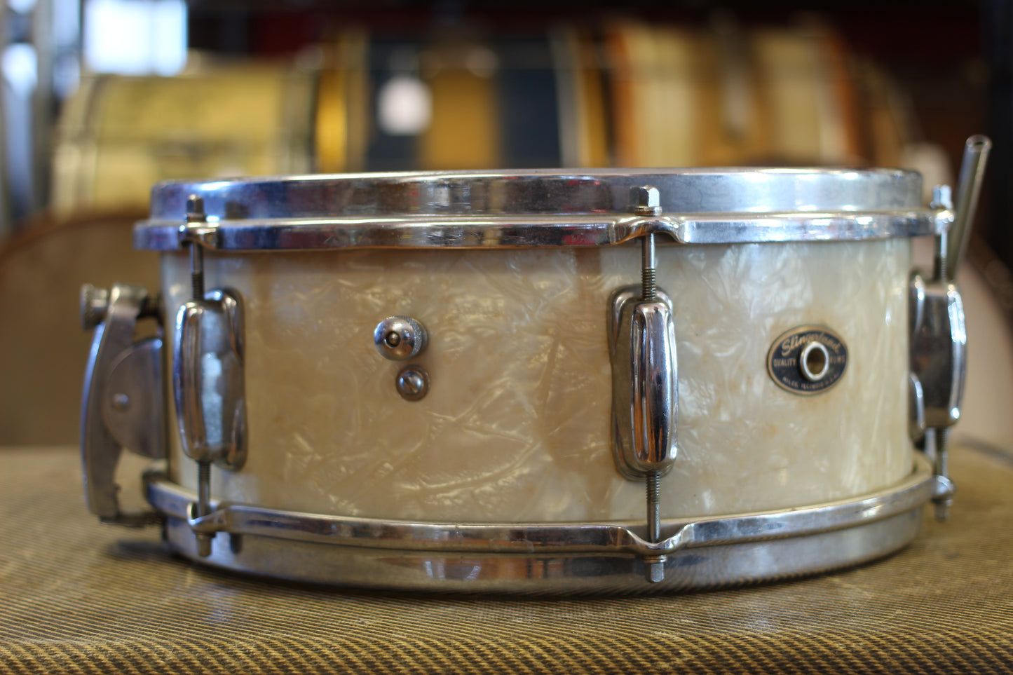 1962 Slingerland 5.5"x13" Super Gene Krupa Snare Drum