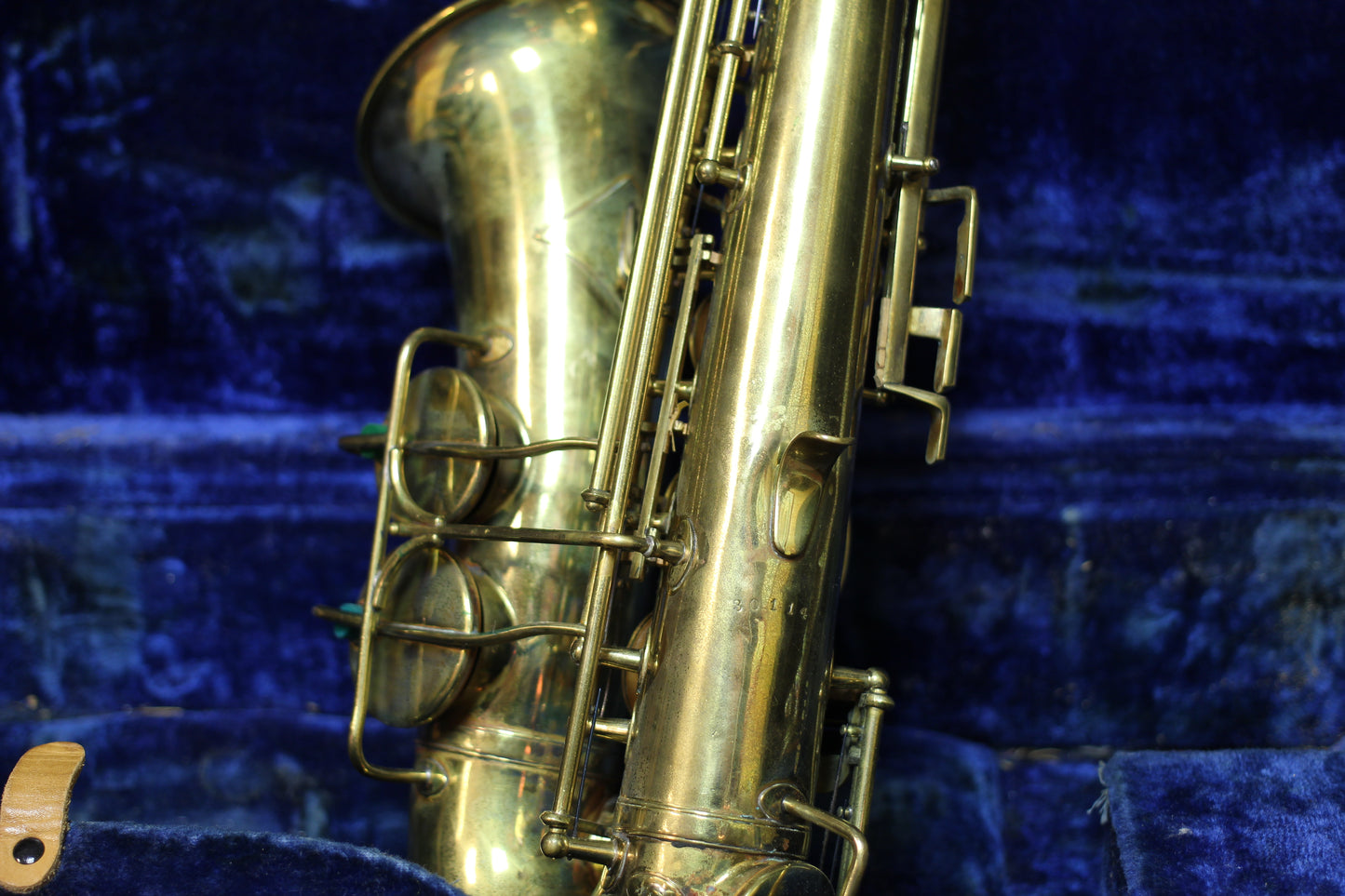 1940's Elkhart by Buescher Tenor Saxophone Serial # 30114