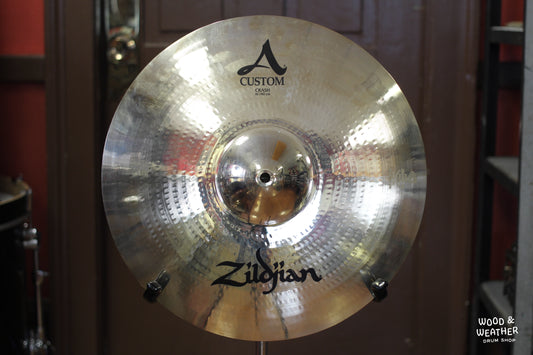 Used Zildjian 16" A Custom Crash Cymbal 995g