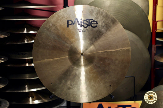 Used Paiste 20" Twenty Prototype Ride Cymbal 2166g