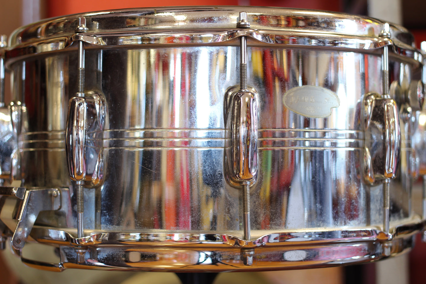 1960's Slingerland 6.5"x14" Gene Krupa Sound King Snare Drum