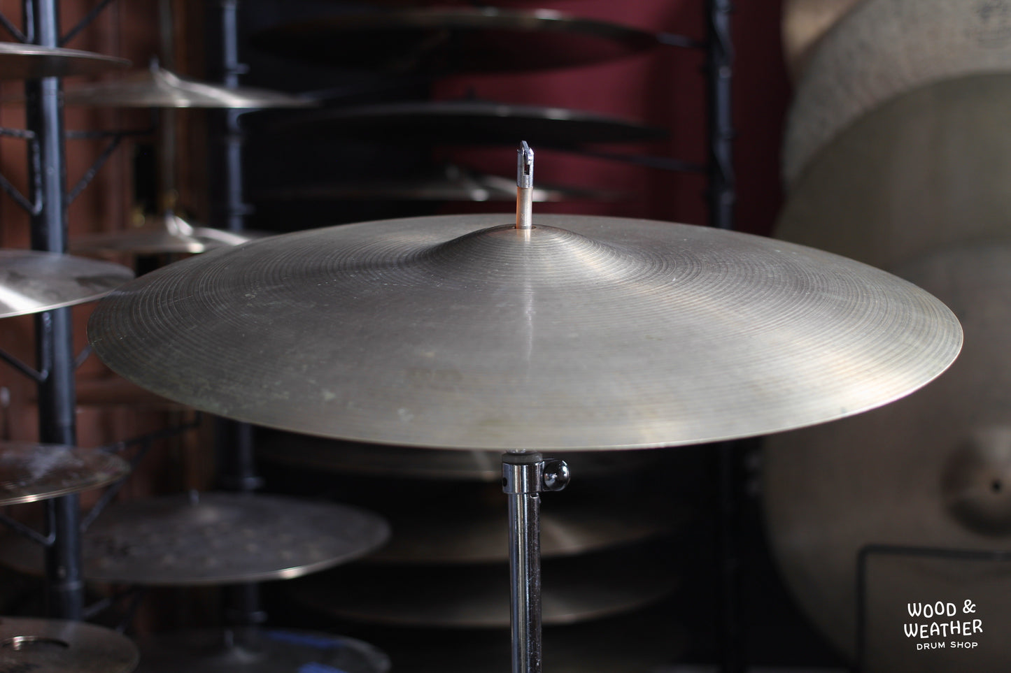 1980s A. Zildjian 20" Medium Ride Cymbal 2200g