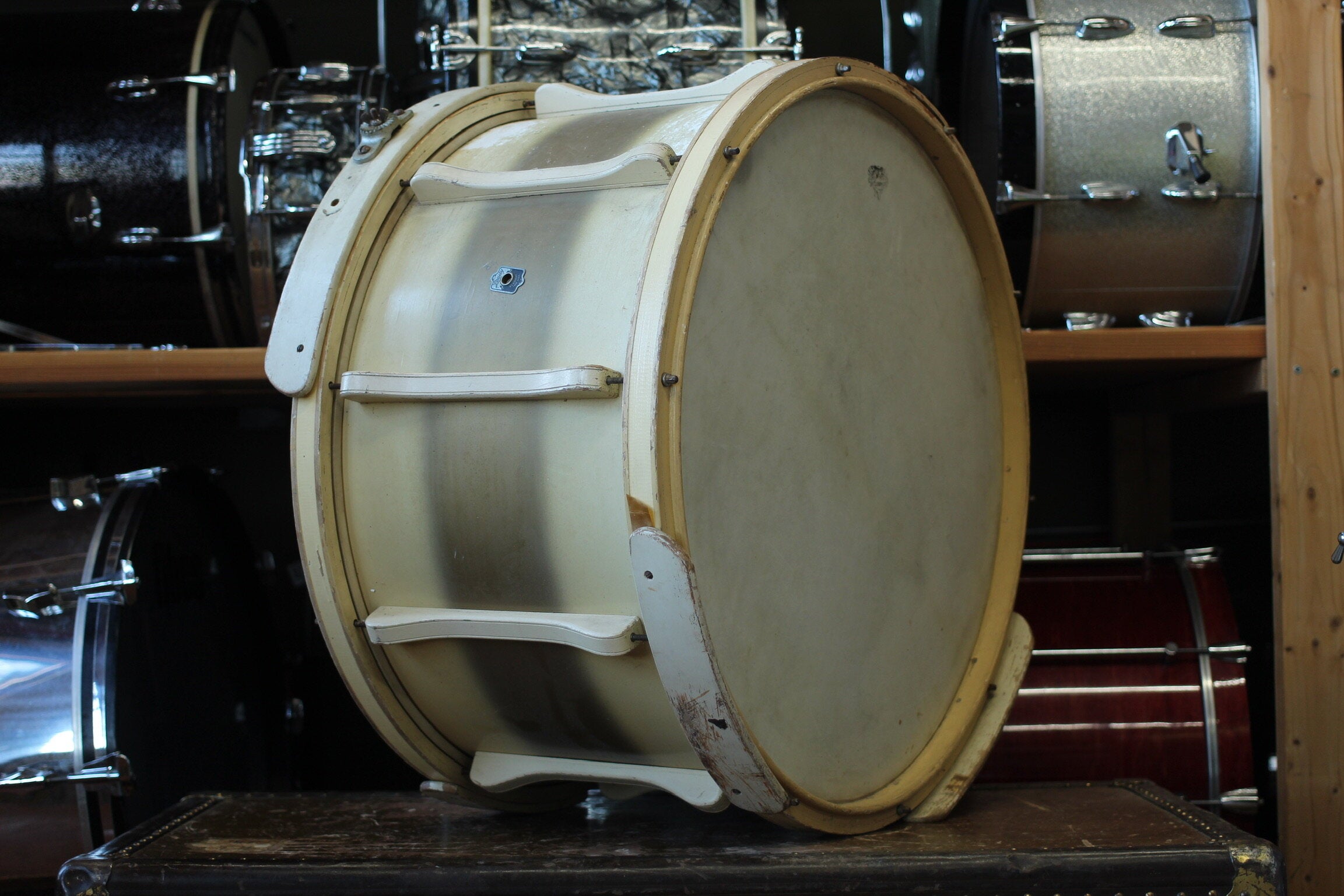 Leedy store bass drum