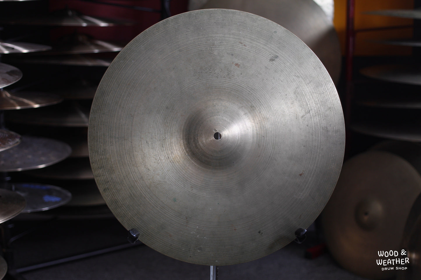 1960s A. Zildjian 18" Crash Cymbal 1510g