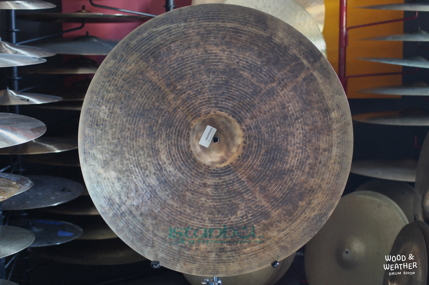 Used Istanbul Agop 26” Signature Ride Cymbal 2881g