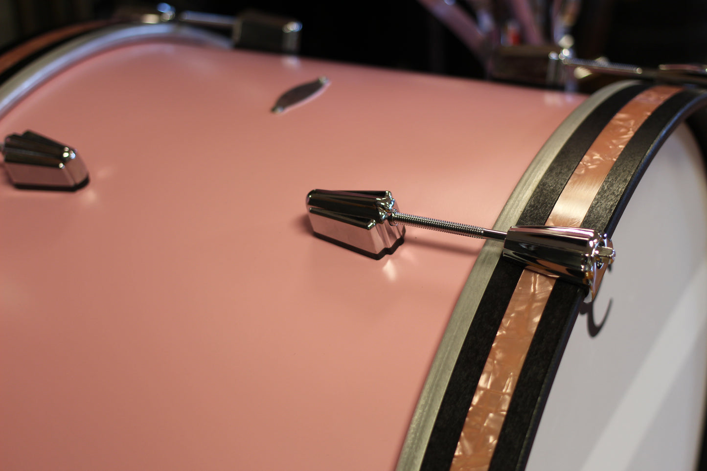 C&C Drum Company Gladstone in Shell Pink 14x22 16x16 9x13