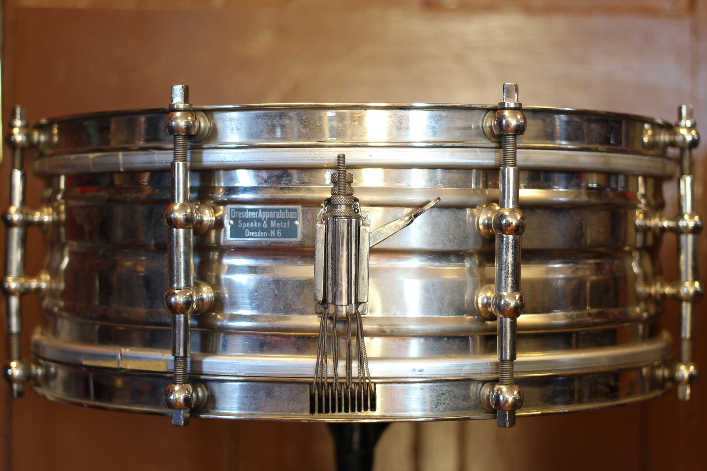 1930's Dresdner Apparatebau 'Spenke & Metzl' N6 Snare Drum 5"x14"