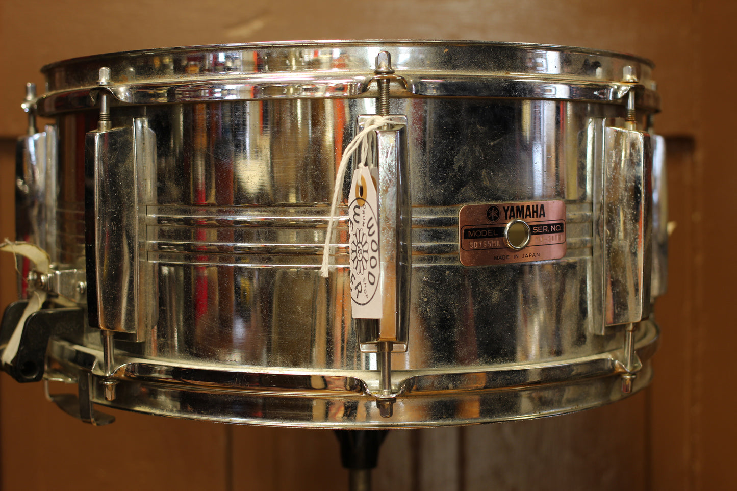 1980's Yamaha 'SD765MA' Snare Drum 6.5"x14"
