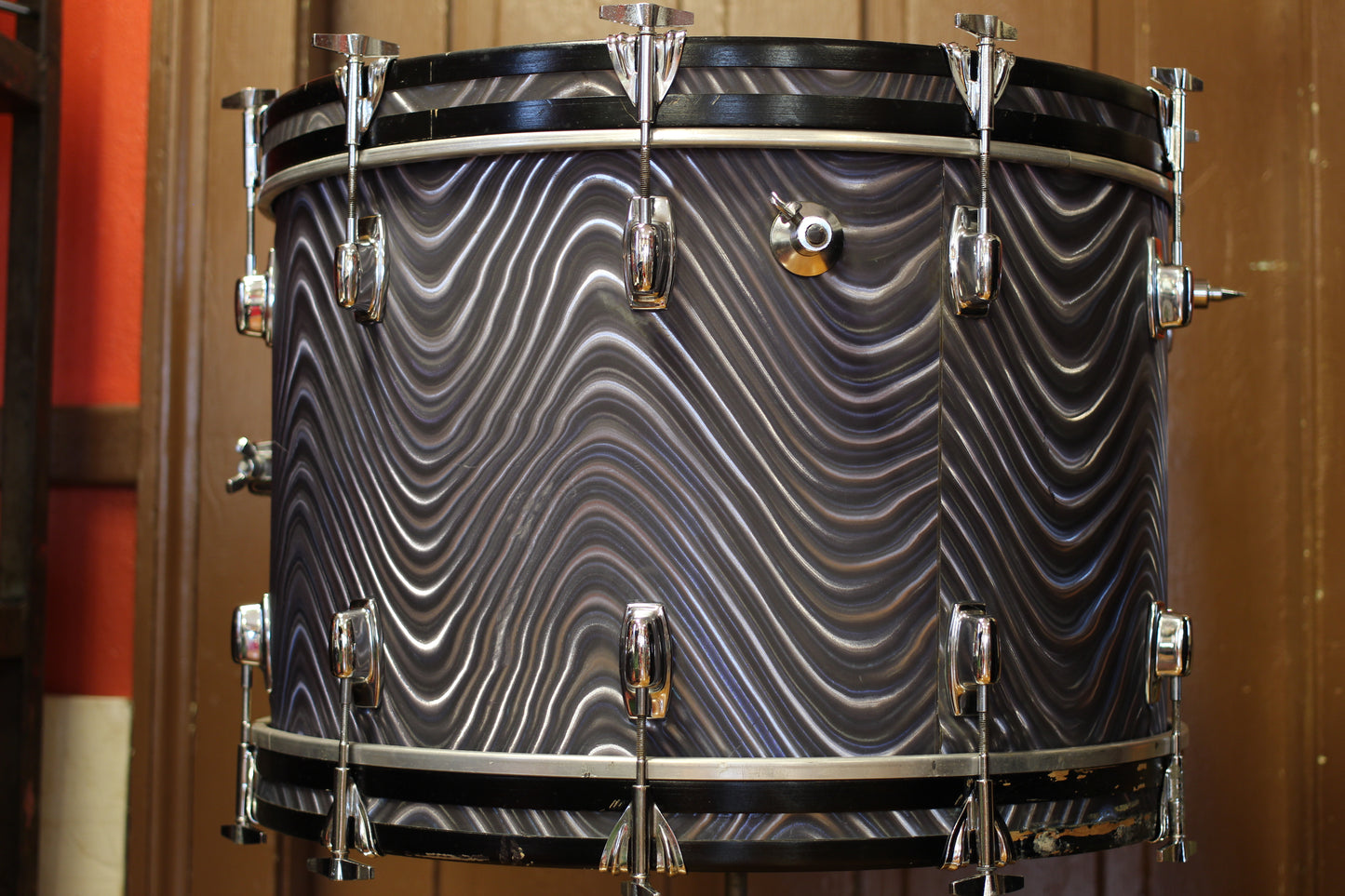 1969 Ludwig Standard S-320 in Charcoal Astro 14x22 16x16 9x13