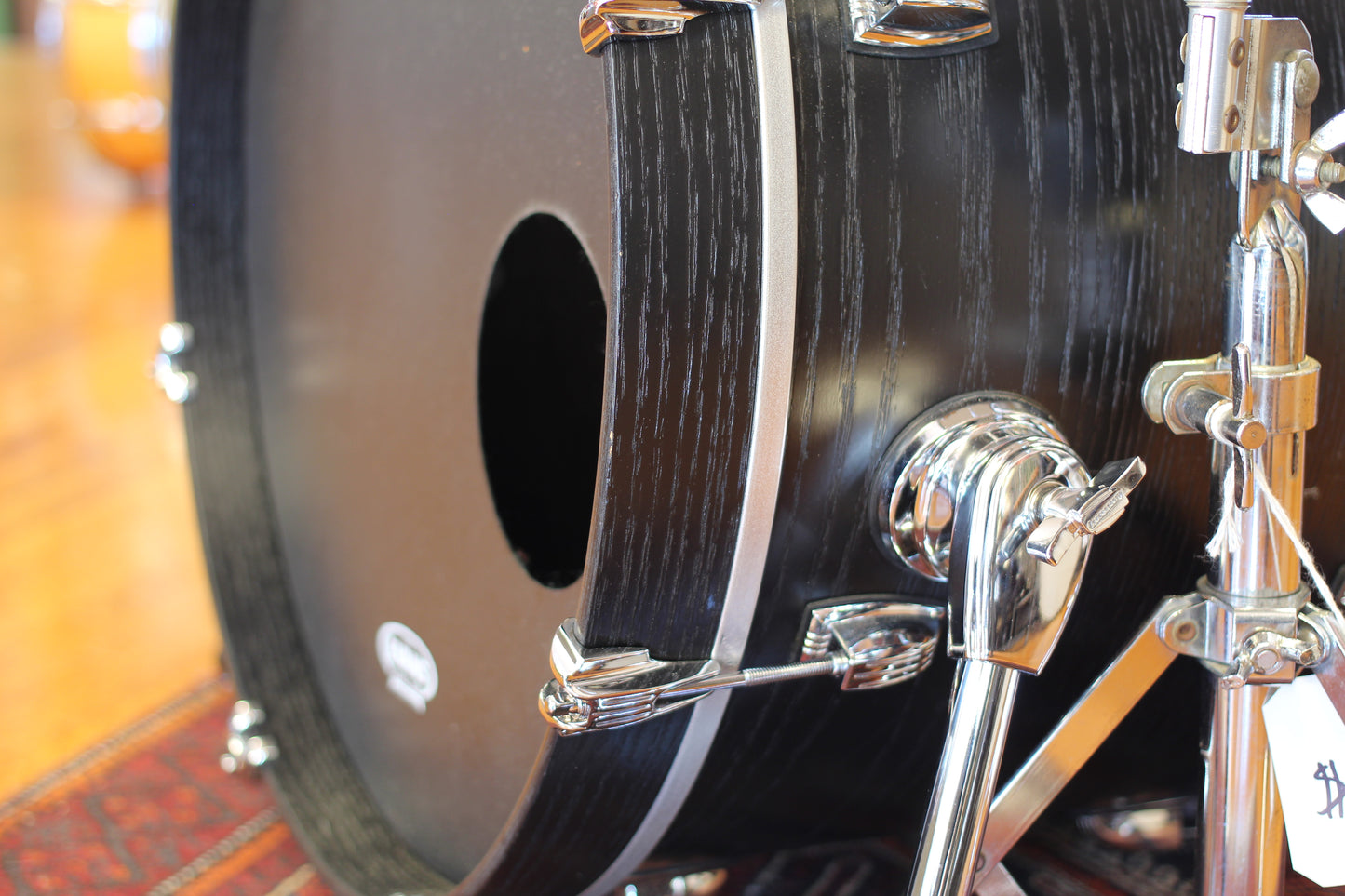 Ludwig Keystone X Downbeat in 'Night Oak' 14x20 14x14 8x12