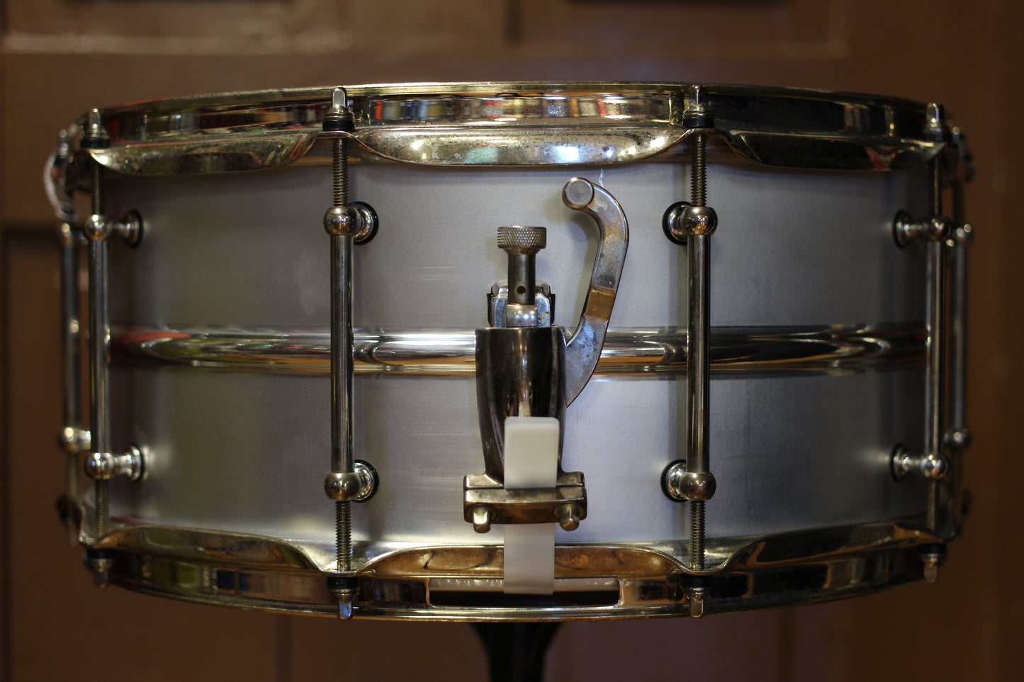 Pork Pie Percussion 6.5"x14" Aged Aluminum Snare Drum